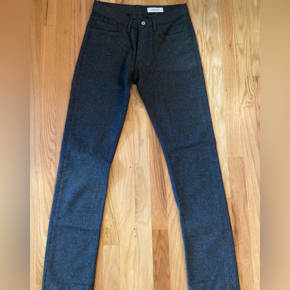 Gustin wool herringbone pants